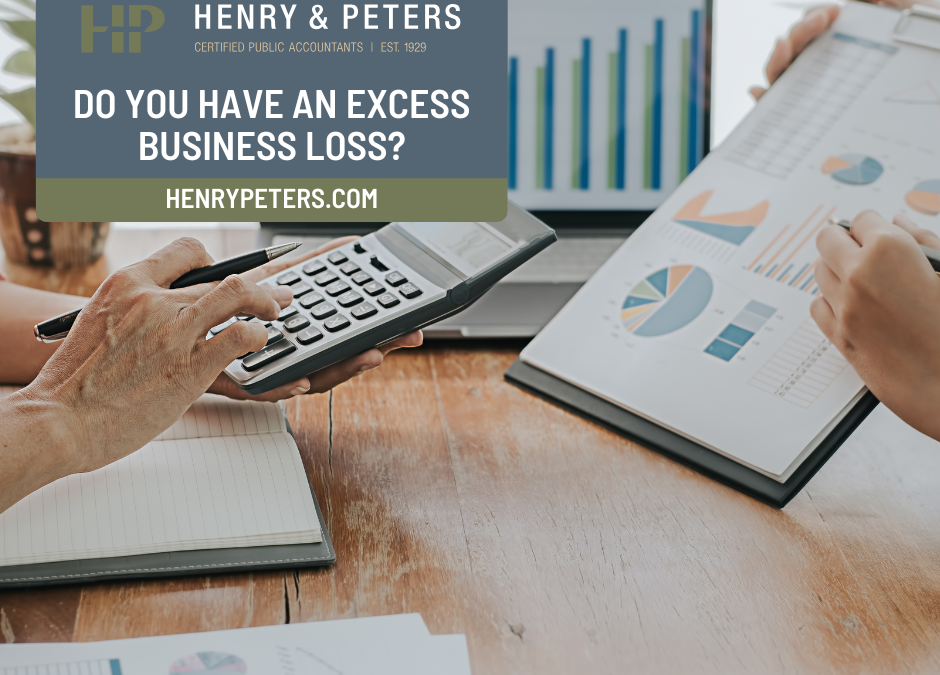 Do you have an excess business loss?